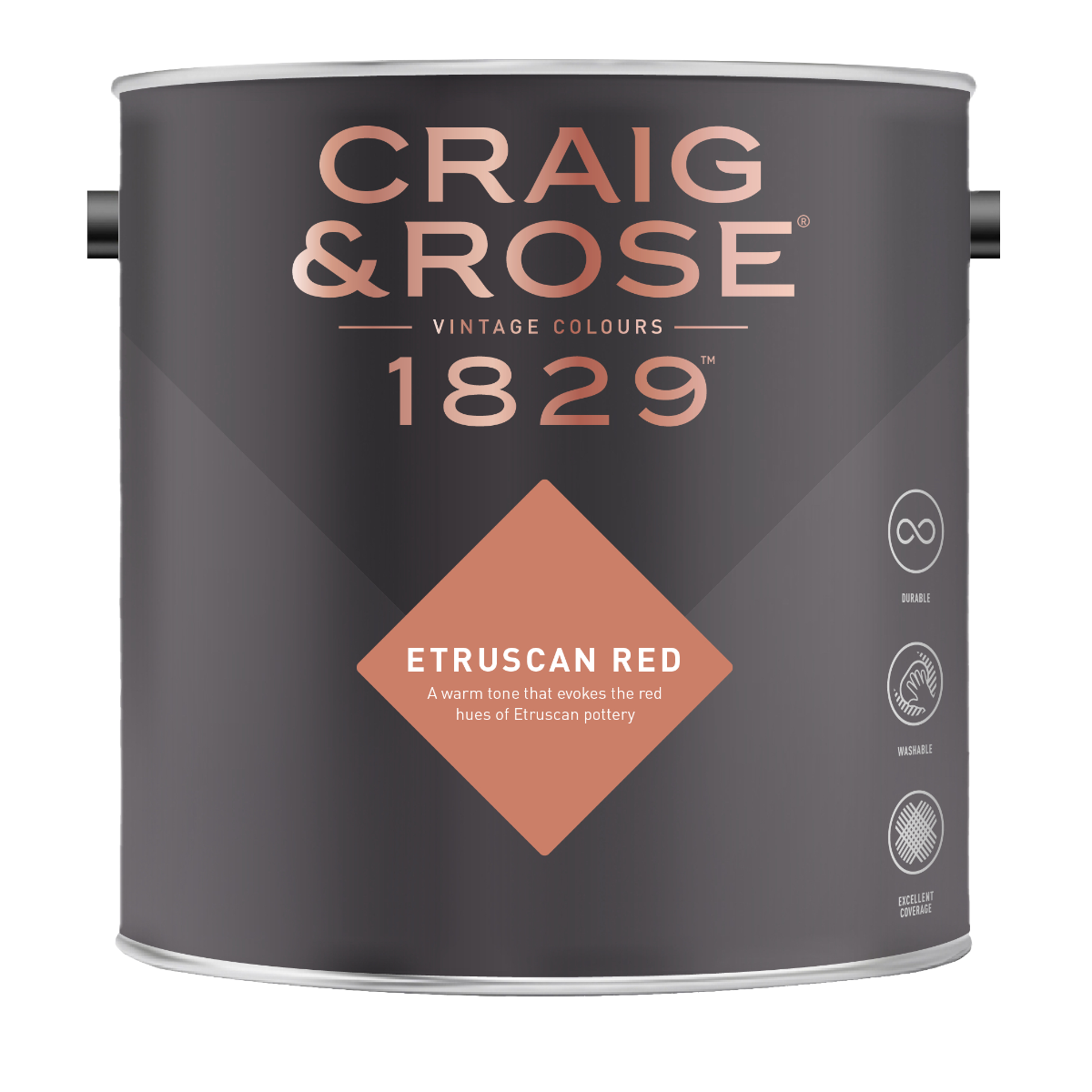 Craig & Rose 1829 Etruscan Red