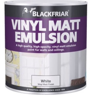 Blackfriar Vinyl Matt Emulsion - White