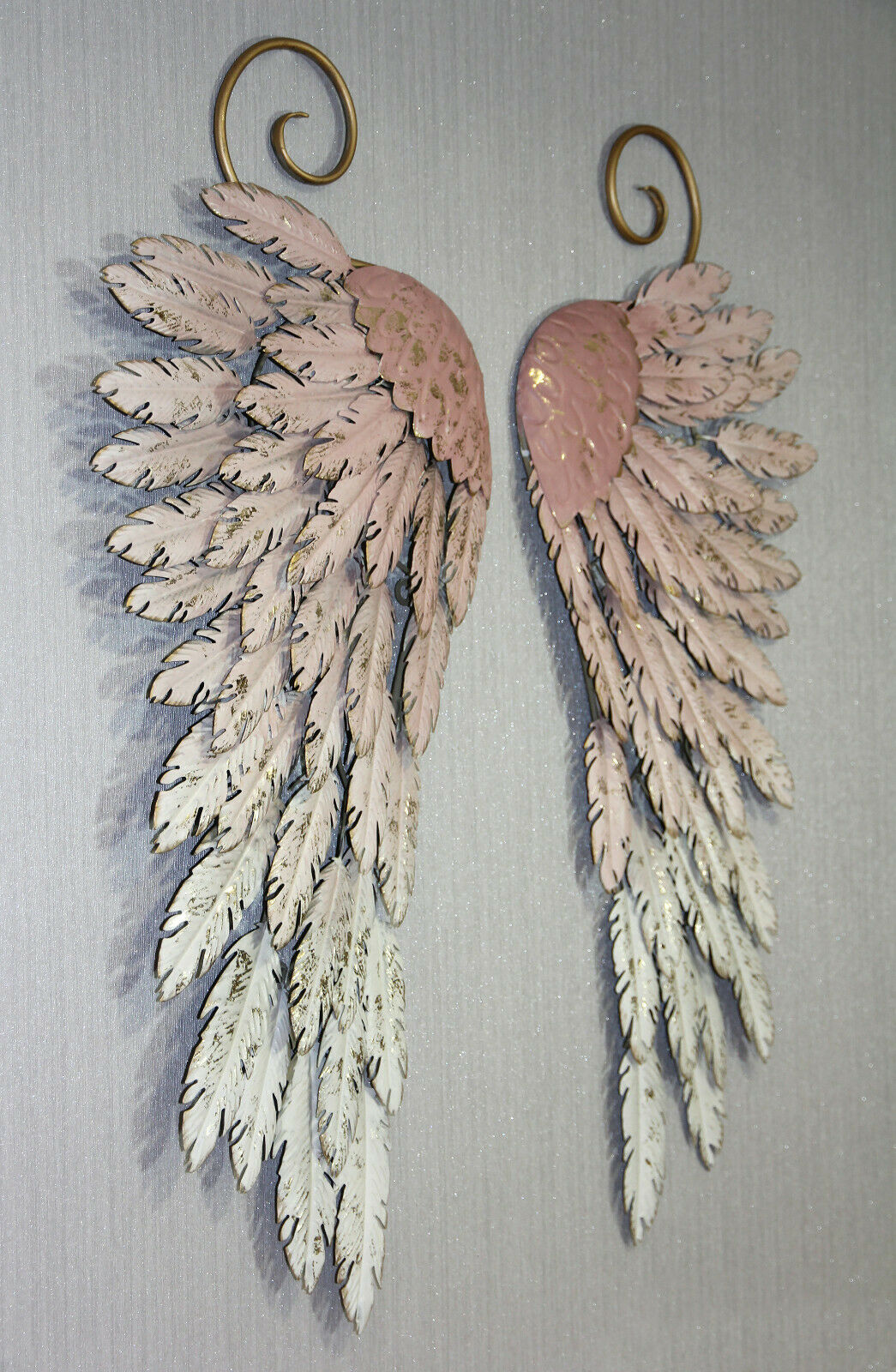 Large Metal Angel Wings Wall Art by Arthouse