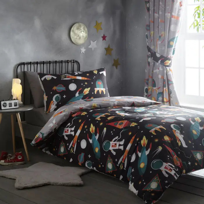 Kids Club Spaceman Duvet Set by Portfolio Home