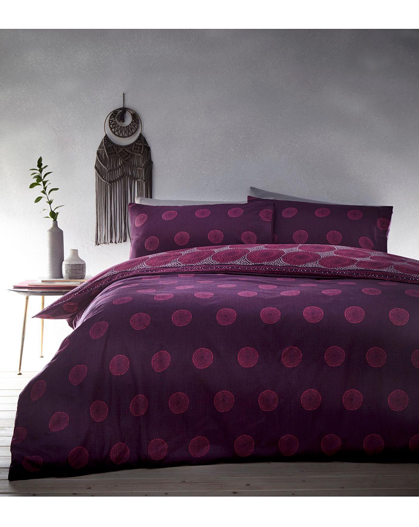 Joel Plum Duvet Cover Set by Portfolio Home